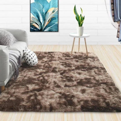 Luxury Long Velvet Carpet Soft anti Slip Plush Floor Mat Bedroom Living Room Warm Home Decoration Carpet